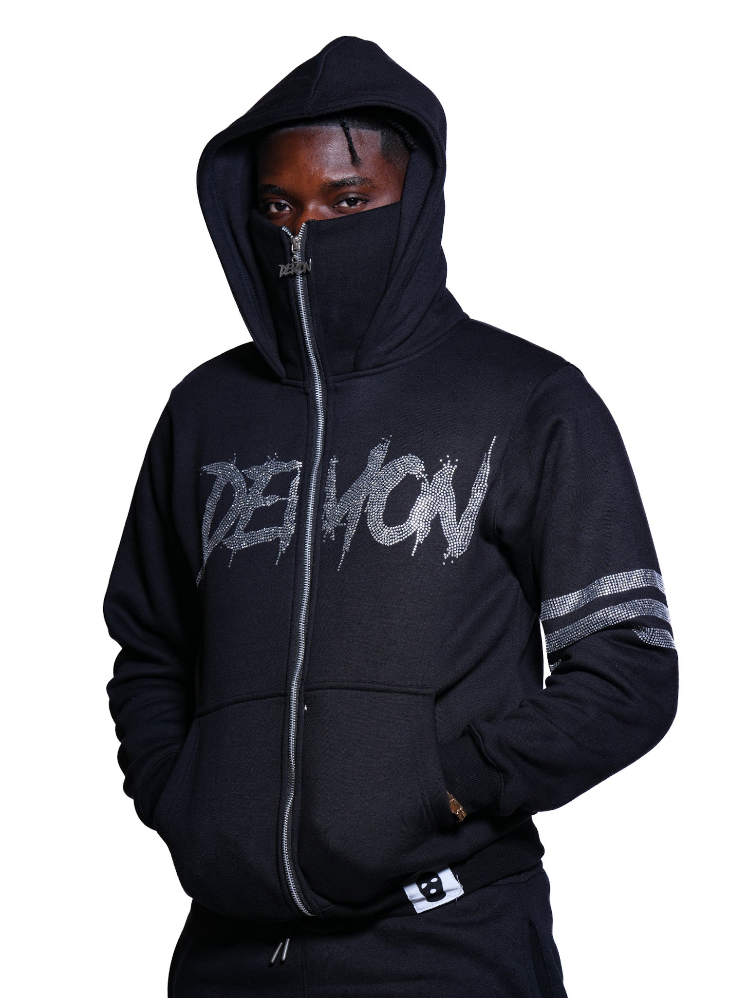 Black Demon Timing Hoodie