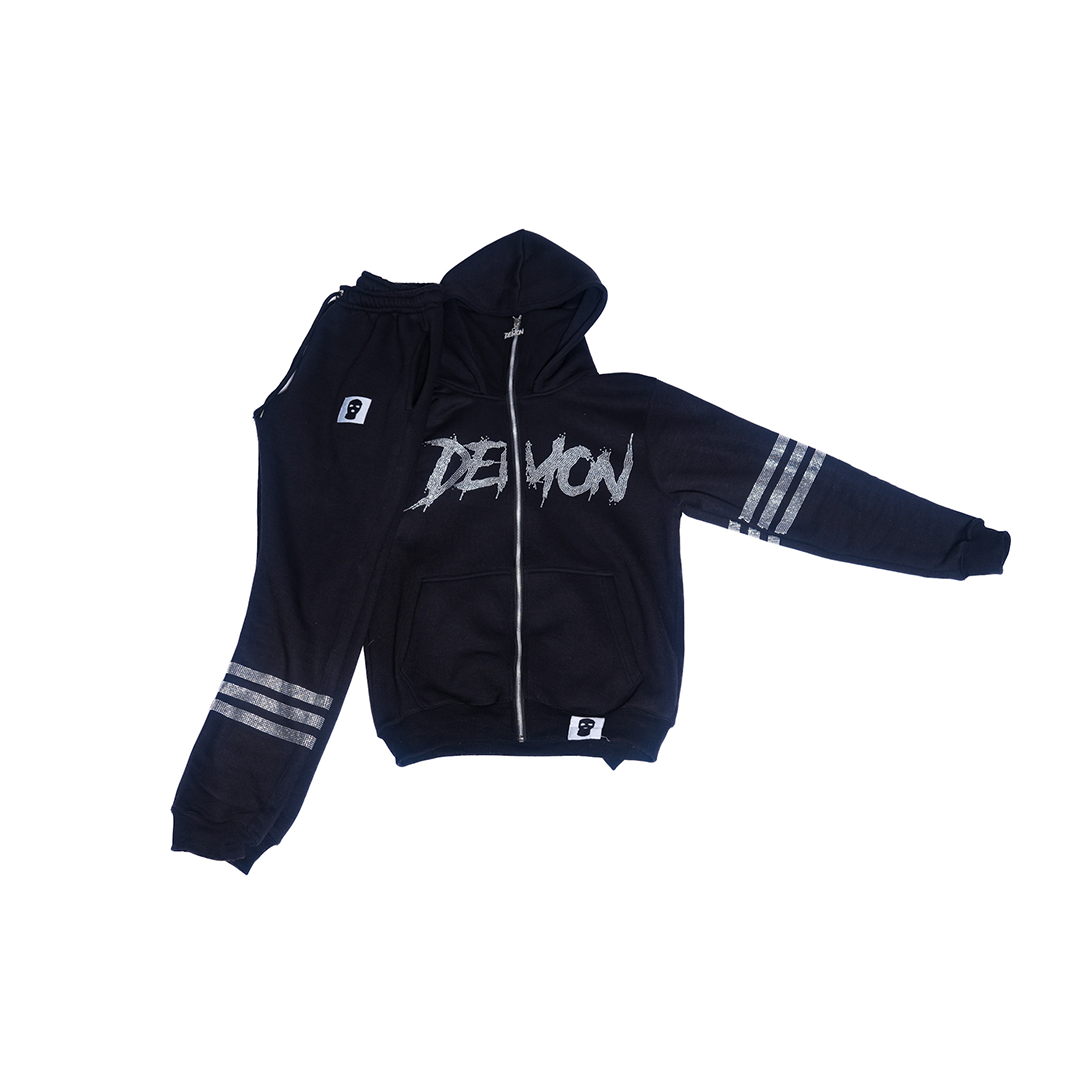 Black Demon Timing Hoodie