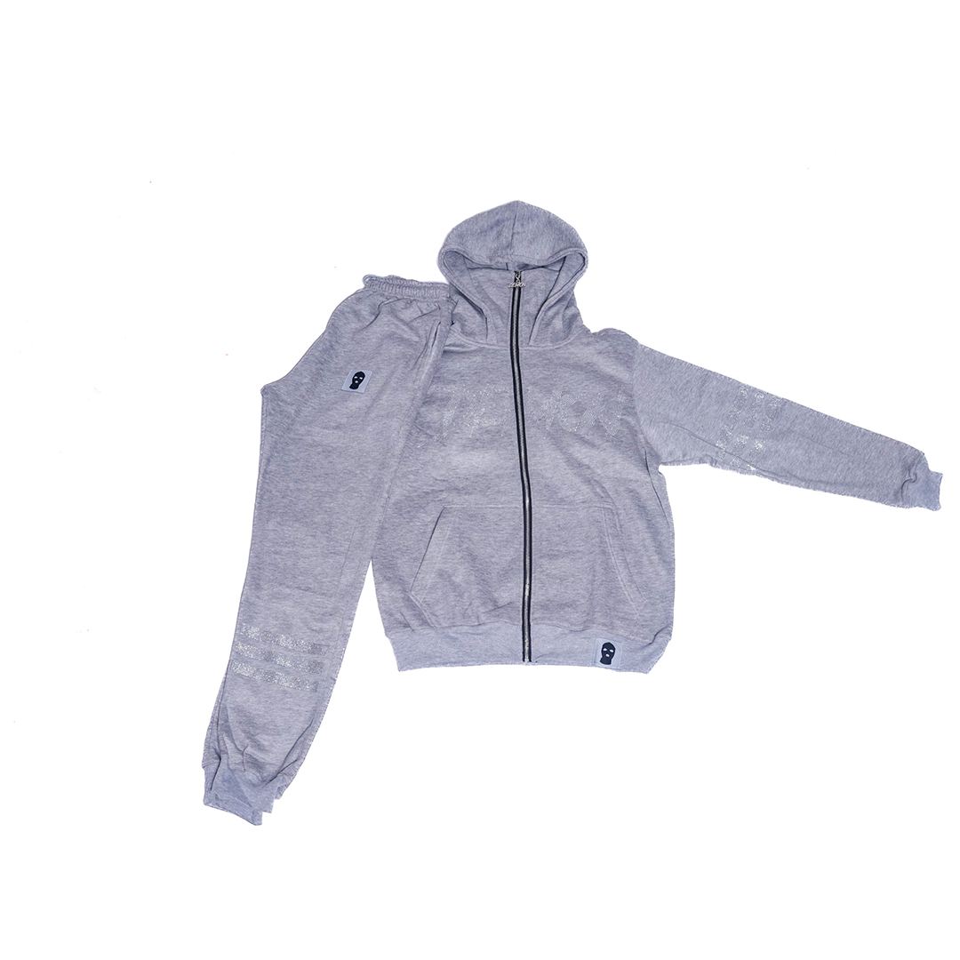 Grey Demon Timing Hoodie